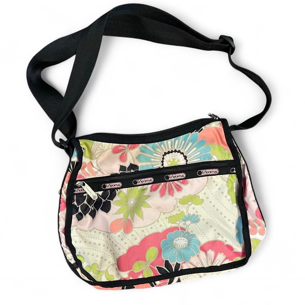 Rare LeSportsac Floral Crossbody Bag